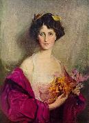 Philip Alexius de Laszlo Portrait of Winifred Anna Cavendish-Bentinck Spain oil painting artist